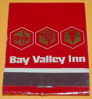 Bay Valley Resort & Conference Center (Bay Valley Inn) - Matchbook (newer photo)